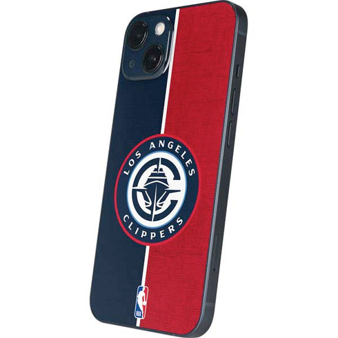 NBA LA Clippers Canvas iPhone 14 Plus Skin